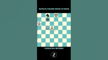 CHESS PUZZLE #293   #chess #shortsfeed #shorts #bdchess #games