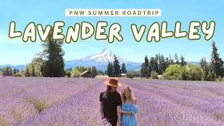 PNW SUMMER ROADTRIP: 24 Hours Exploring Lavender Valley & Portland!