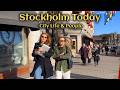 Stockholm Today 🇸🇪 City Life & Streets in 4K