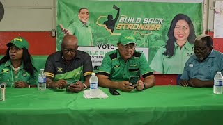 Dr Christopher Tufton  Was The Guest Speaker At The Jlp Meeting At The Duckendfield Primary School