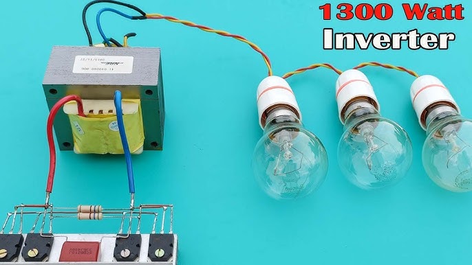 Inversor de 100w de 12V a 220V usando Transistor - DitecnoMakers