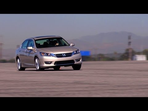 Track Tested: 2013 Honda Accord EX -- Edmunds.com Video