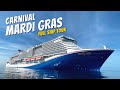 Carnival mardi gras  full walkthrough ship tour  review 4k