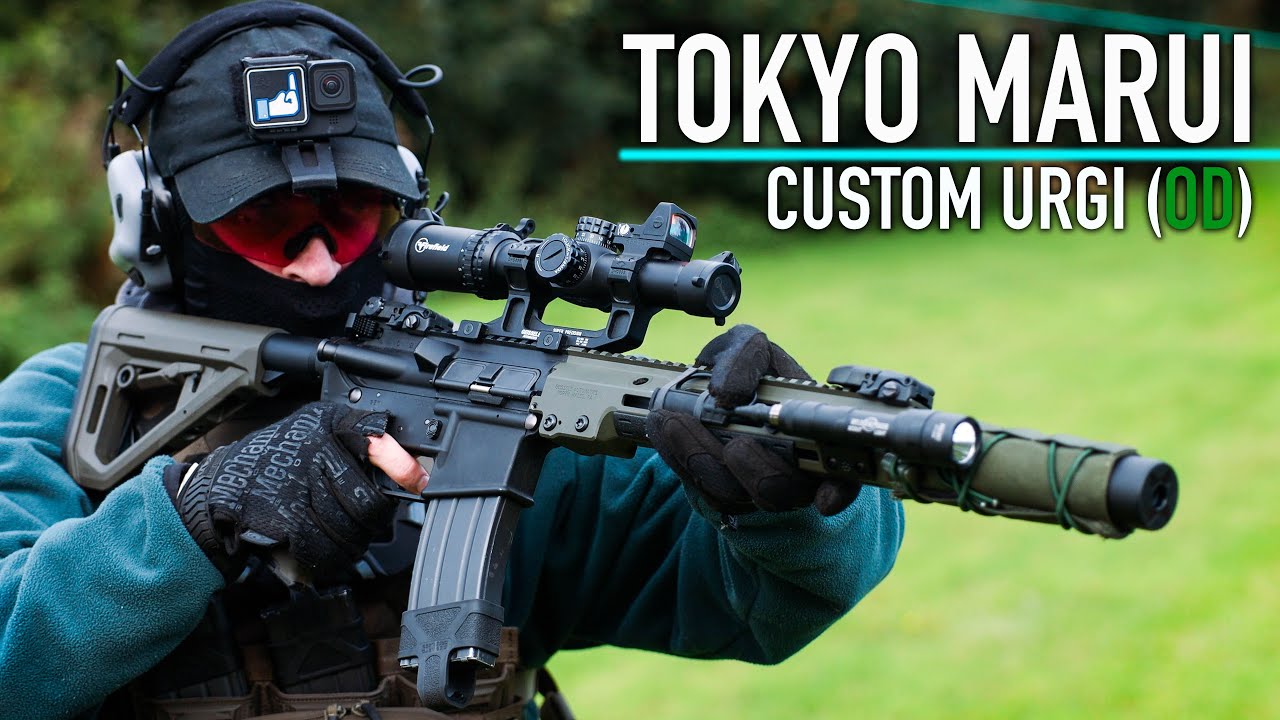 TOKYO MARUI URGI 11.5" GBBR | Custom Cerakote in OD | 