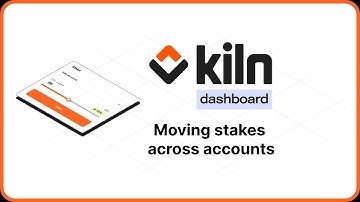 Kiln Dashboard - Moving stakes across accounts