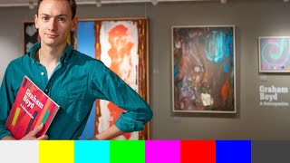 Abstract Artist Graham Boyd Exhibition Walk Through | GOLDMARK.TV