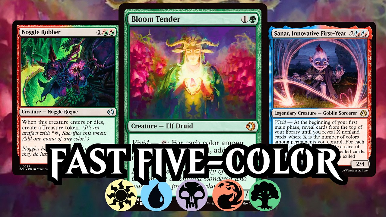 This Deck Makes it EASY to Play All Five Colors | MTG Arena Standard