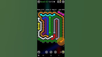 How To Solve Flow Free Hexes Jumbo Rainbow Pack Level 43 Board Walk Through Solution Walkthrough