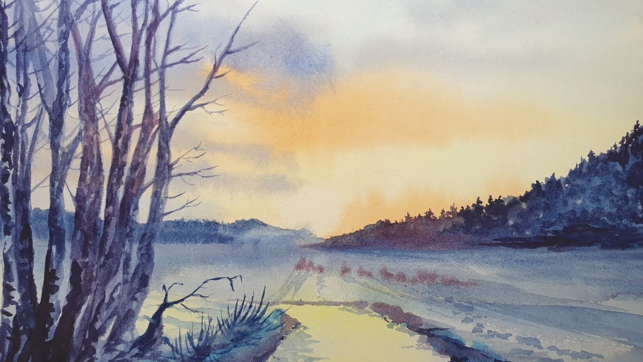 When To Paint The Next Layer In Watercolor Painting