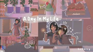 A Day In My Life : College Student,Cooking,Part-time,Grocery♡☆| Vlog|| Sakura School Simulator♪