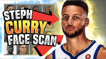NBA 2K20 STEPH CURRY FACESCAN!! MAKE YOUR PLAYER LOOK LIKE STEPH CURRY!!