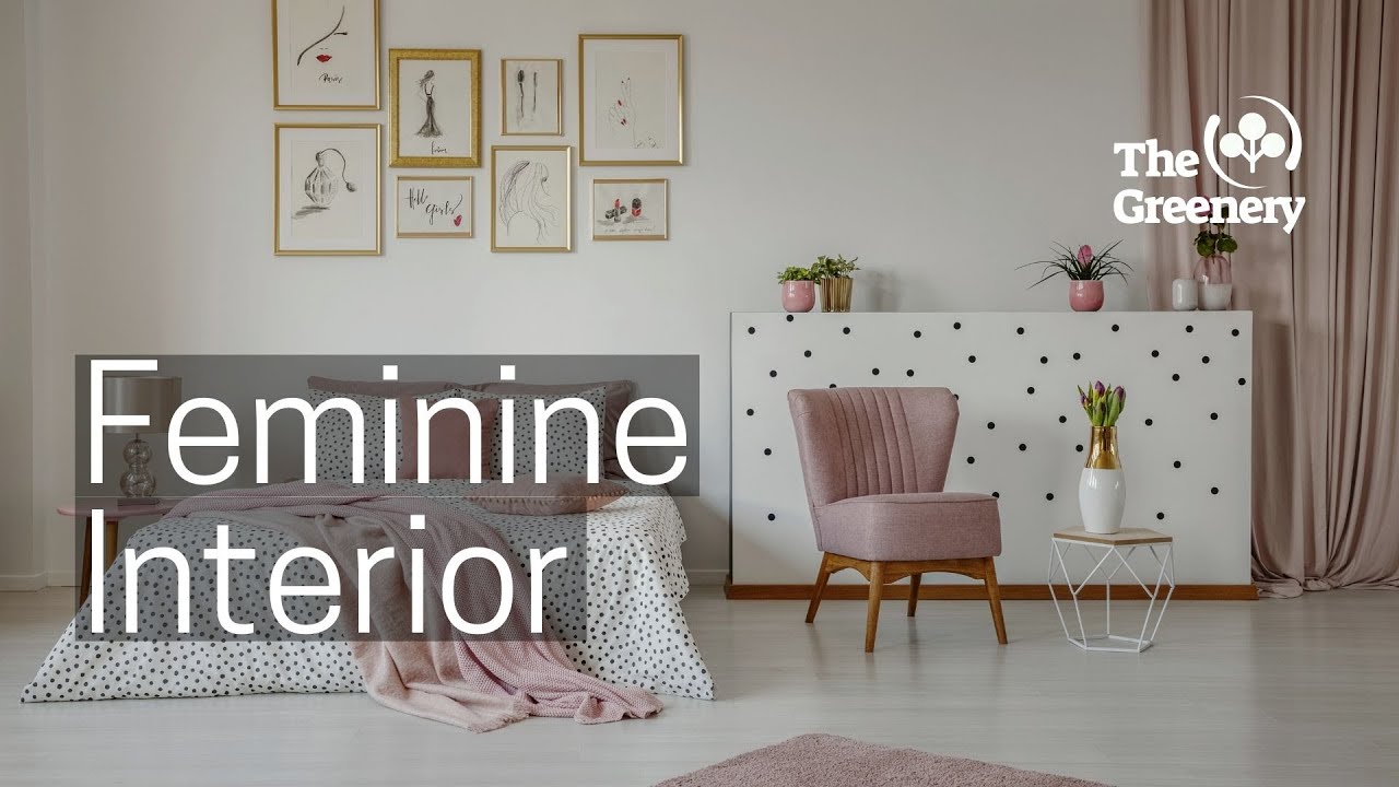 Gorgeous Feminine Interior Design Ideas for your Home - YouTube