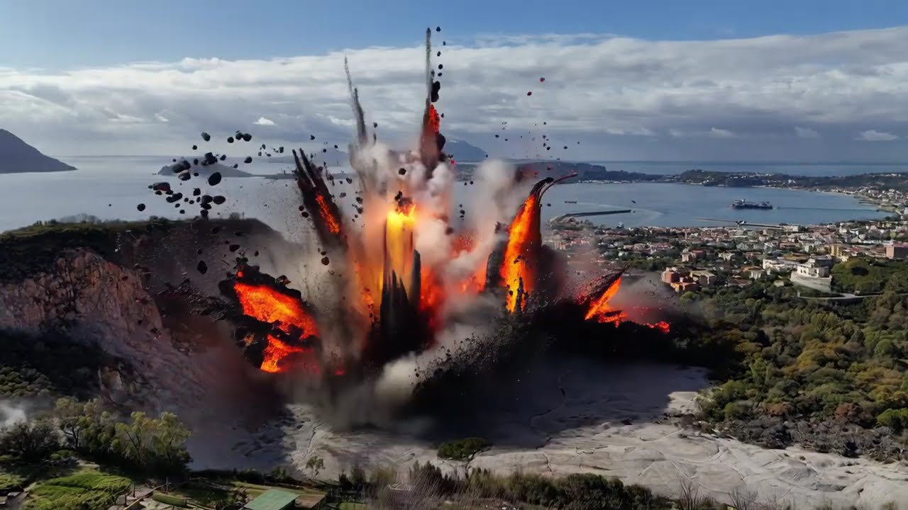 ⚠️ Eruzione ai Campi Flegrei: scenari reali, rischi per il mondo e conseguenze sulla caldera!