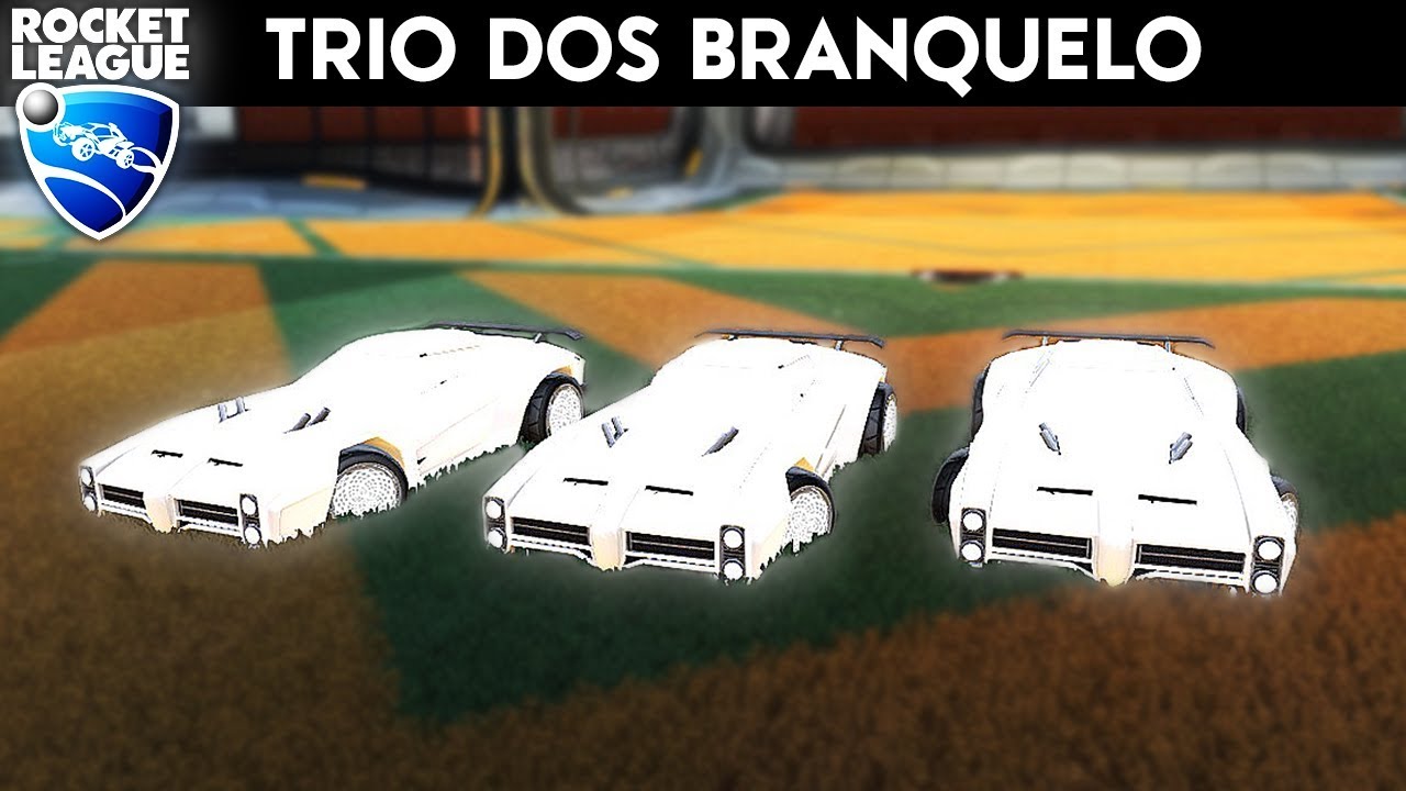 O TRIO DOS BRANQUELO! (ft. KillerLordBR & NERO) - Rocket League entretenimento para casamento