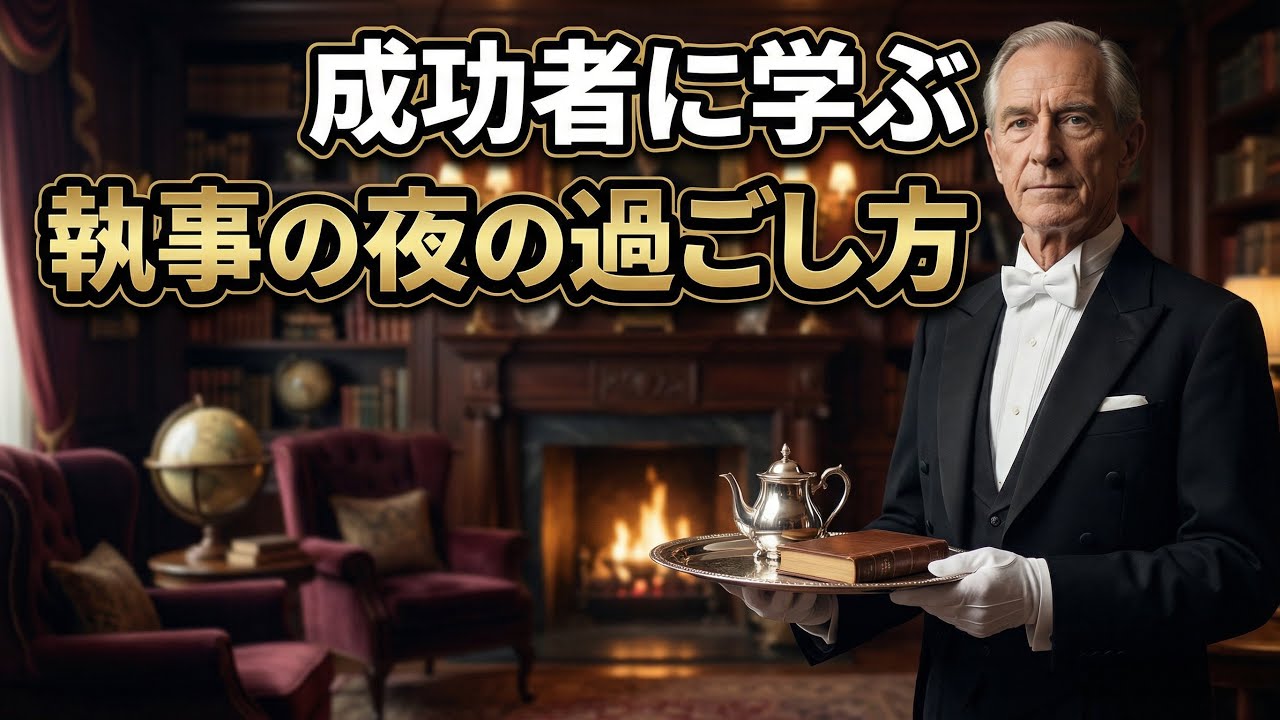 成功者に学ぶ執事の夜の過ごし方 執事の朝礼ライブ 大富豪 富裕層 企業創業家向け執事 コンシェルジュ ハウスメイドサービス 富裕層ビジネス講演 研修 資産管理会社 ファミリーオフィス運営