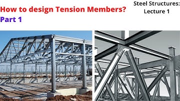 Design and analysis of Tension Members | Design of Steel Structures