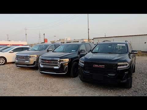 سيارات جي إم سي اكاديا وصول وجبة سيارات جي إم سي اكاديا شاهد الأسعار والموصفات