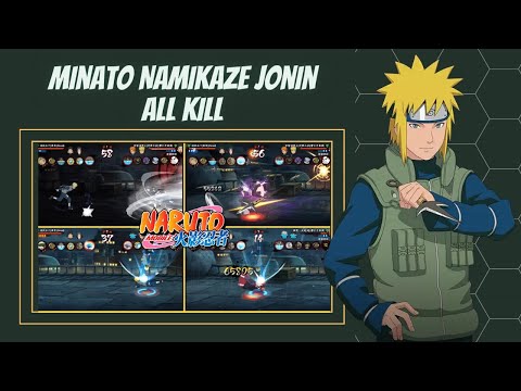 NARUTO ONLINE MOBILE - MINATO JONIN GAMEPLAY 