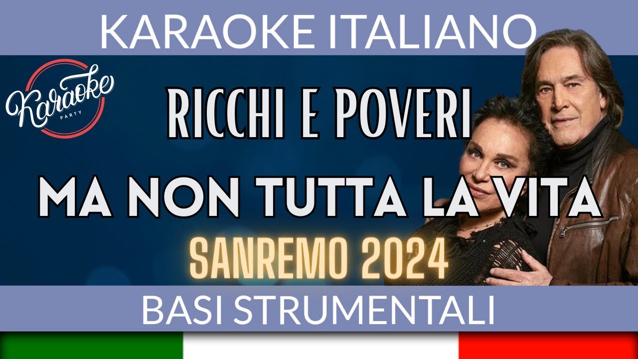 canzone ricchi e poveri sanremo 2024
