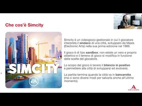 Webinar: SimCity: come si impara con i videogiochi