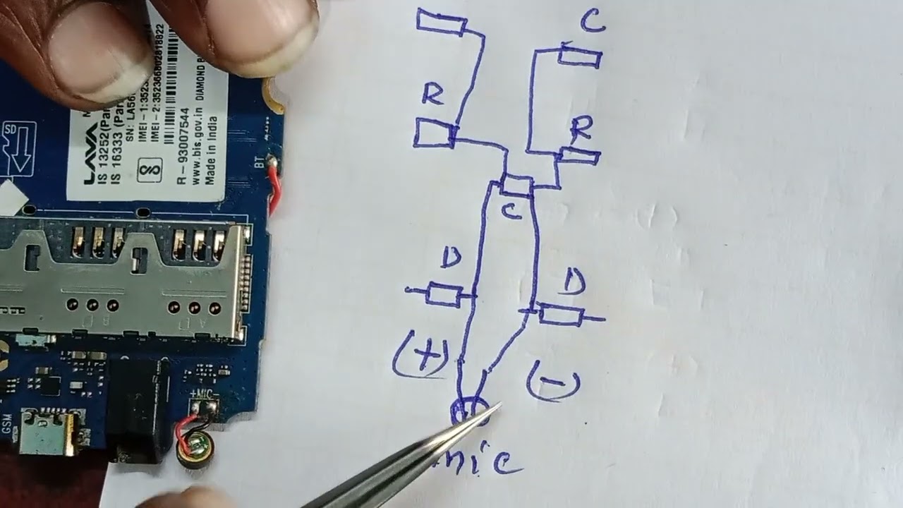 LAVA LF5000 A5 MIC WAY OR MIC JUMPER TRACK SOLUTION