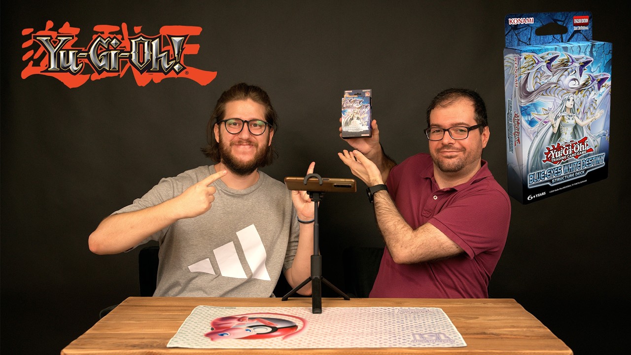 Yu-Gi-Oh! TCG - Structure Deck: Blue-Eyes White Destiny Greek Unboxing