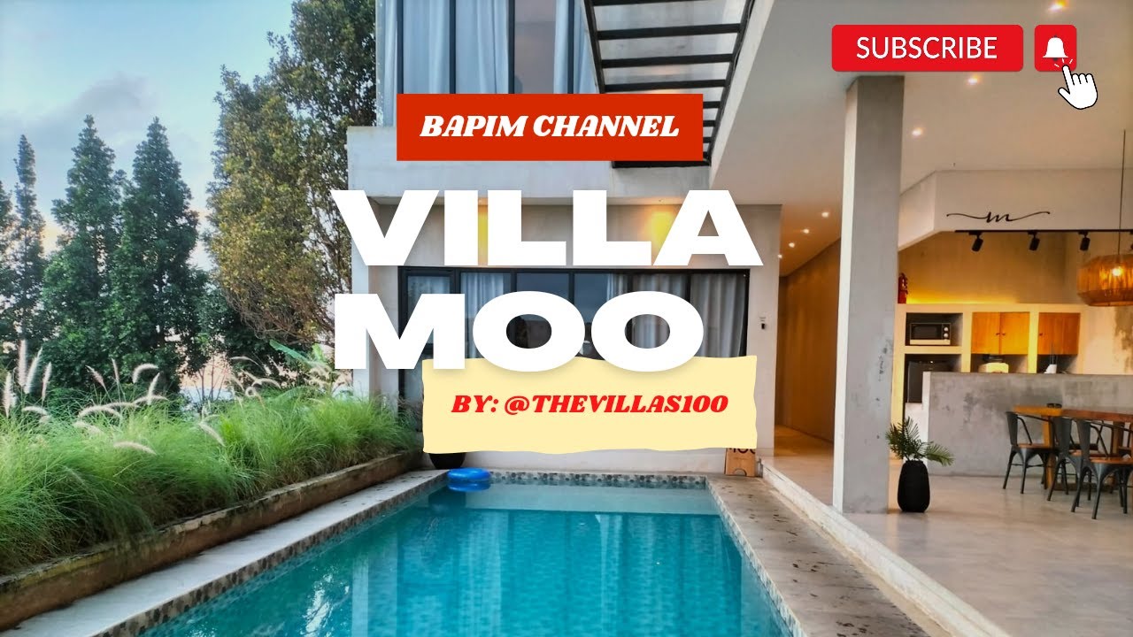 [2022] Villa Super Aesthetic di Puncak Bogor || Villa Moo by ...