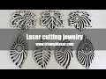 Laser cutting jewelry by birch plywood triumphlaser