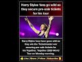 Harry Styles fans go wild as they secure pre-sale tickets for his tour
