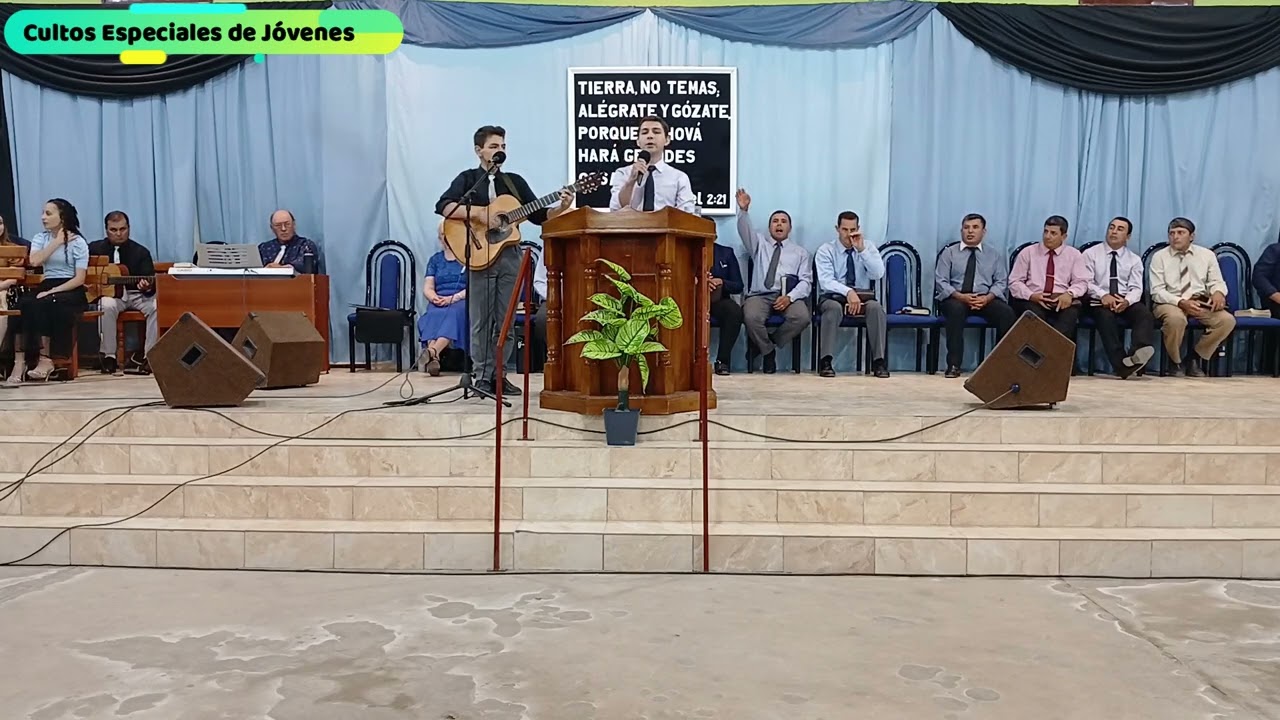 Hno Ricardo Manchuk - ICCE - B° S. Antonio (Charata Chaco) - Culto especial de Jovenes (2da Noche)🎶