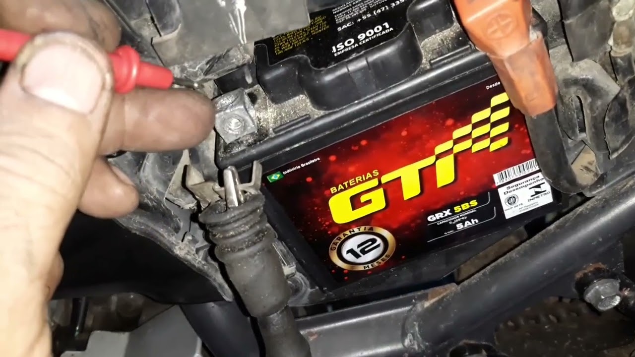 Moto esquenta e descarrega a bateria e não pega