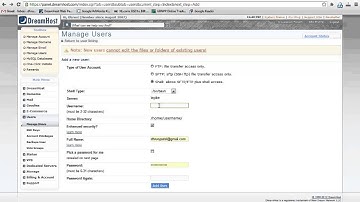 How to Create SSH User on DreamHost?