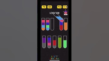 Water Sort puzzle level 1318 | AYU Gamester #shorts