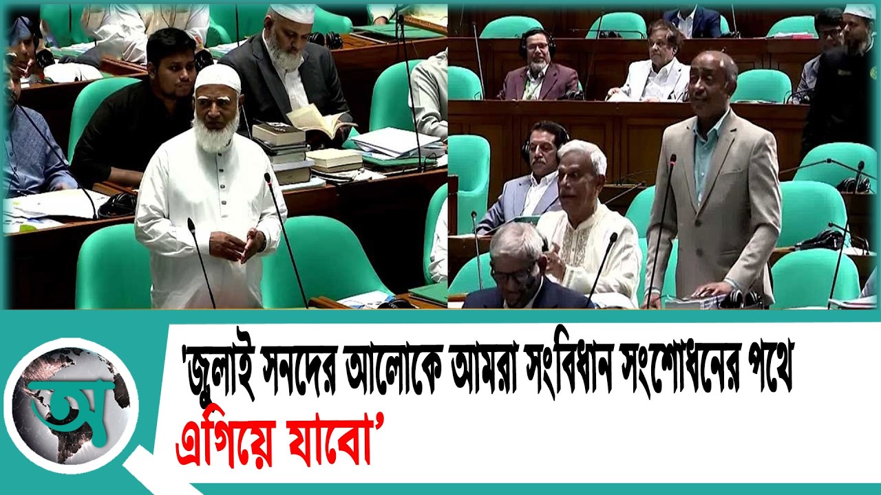 'জুলাই সনদের আলোকে আমরা সংবিধান সংশোধনের পথে এগিয়ে যাবো' | Parliament