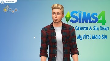 The Sims 4 Official Create A Sim Demo | My First Male Sim |