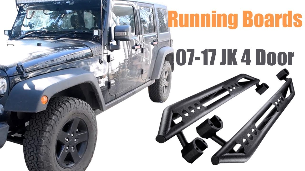 Actualizar 46+ imagen installing running boards on jeep wrangler