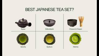 Information The Best Japanese Tea Set for Each Tea  -  Kyusu Teapot, Gyokuro Teapot and Matcha Set Guide