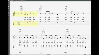 Altın Yüzüğüm Kırıldı - Grup Abdal / Ukulele Nota Akor Tab