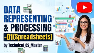 📘 Welcome to Class 6 ICT | Chapter 2: Data Representation and Processing – 01 (Spreadsheets) | 