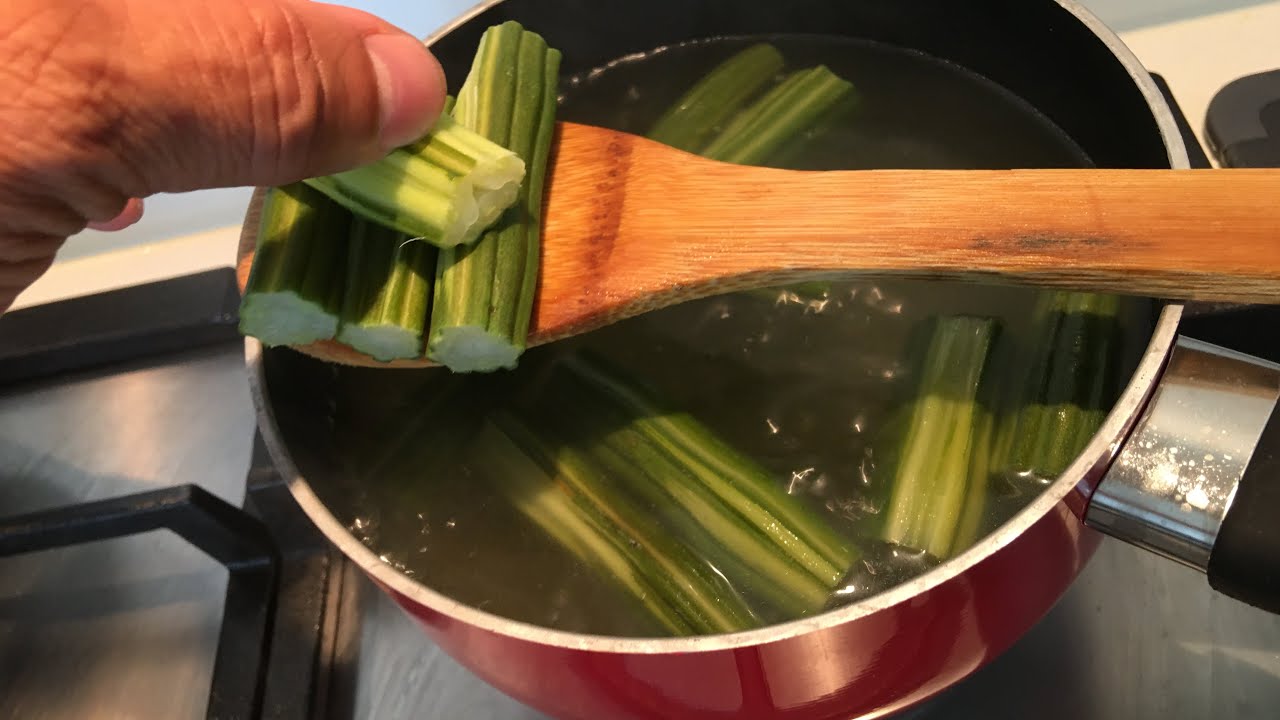 Moringa | Drumstick Cut Clean Cook Tutorial SHORT 31DEC21 API 351