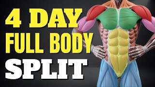 The BEST Full Body Workout (4 Days a Week)