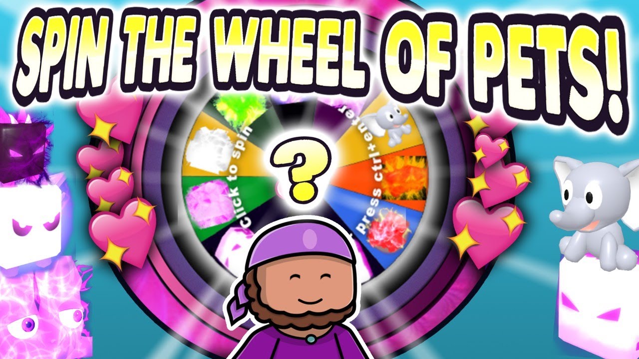 Bubble Gum Simulator Pet Giveaway Win Pets On Wheel Big Value Pets Raddadzen - roblox speed champions secret pet code exclusive pet cutest pet ever youtube