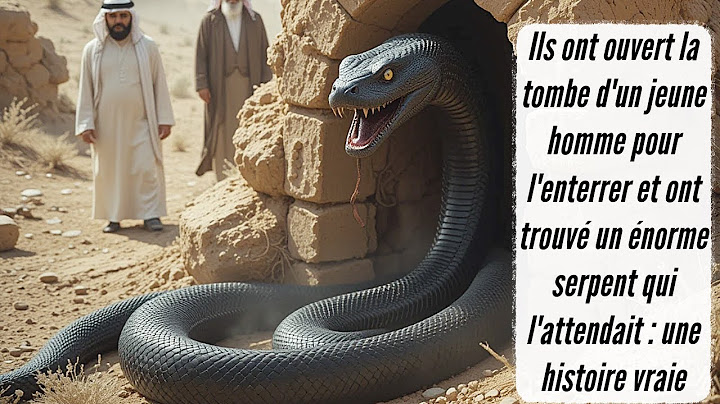 En creusant la tombe d'un jeune homme, ils découvrent un serpent géant : une histoire effrayante