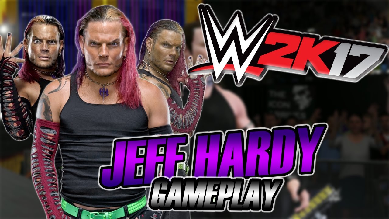 WWE 2K17 - Jeff Hardy Gameplay CAW
