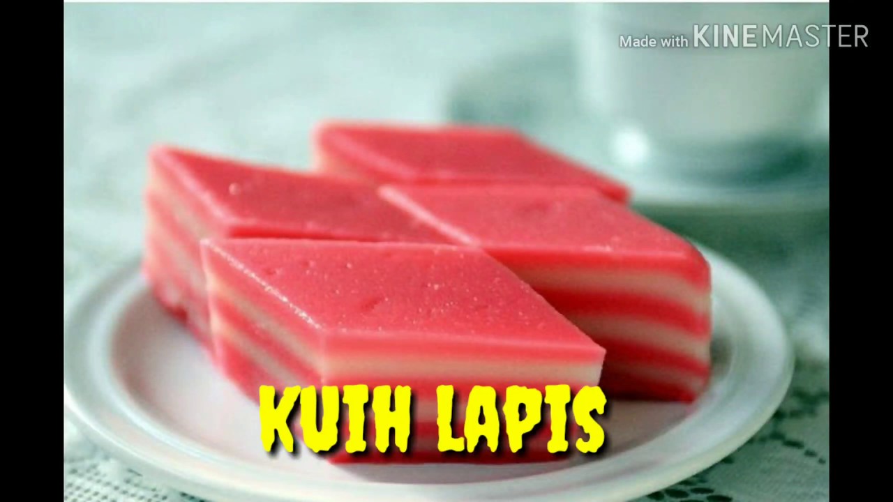 Resepi Kuih Lapis Sukatan Cawan Youtube Lapis Make It Yourself