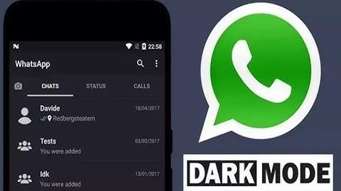 WhatsApp Dark Mode ! How to  enable on Android and iOS || new update of what