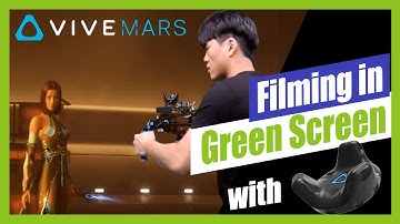[UE5] Unreal Engine Virtual Production EP.1 - Filming in the Level (on Greenscreen)