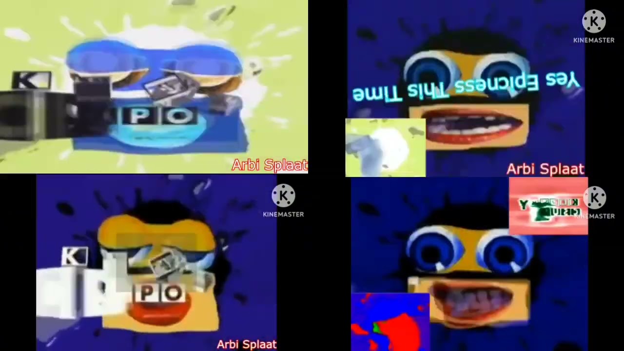 Klasky Csupo Sparta Madhouse ZE Remix Quadparison