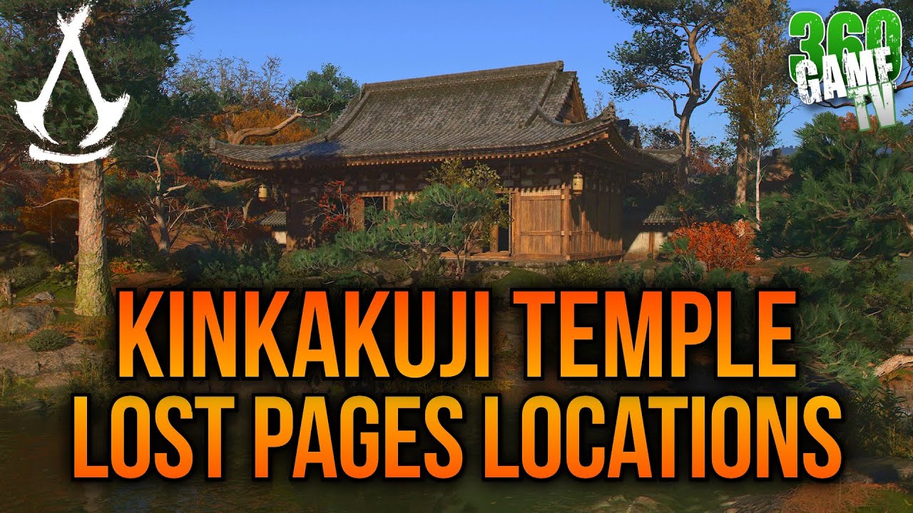 Assassin's Creed Shadows Kinkakuji Temple Lost Pages Locations Guide - AC Shadows Collectibles