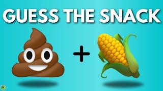 Guess The Snack By Emoji